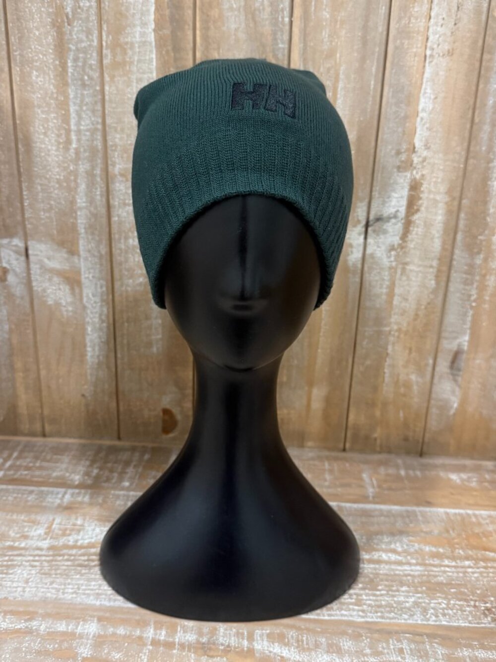 Helly Hansen Brand Beanie Unisex Cap Dark Green Outdoor New